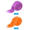 Unique Bargains DIY Christmas Halloween Gnome Beard Fluffy Plush Faux Fur Ribbon 2 Pcs - 3 of 4
