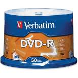 Verbatim AZO DVD-R 4.7GB 16X with Branded Surface - 50pk Spindle - 120mm - Single-layer Layers - 2 Hour Maximum Recording Time