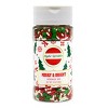 Mystic Sprinkles Merry & Bright Sprinkle Mix 3.1oz Bottle - 2 of 4