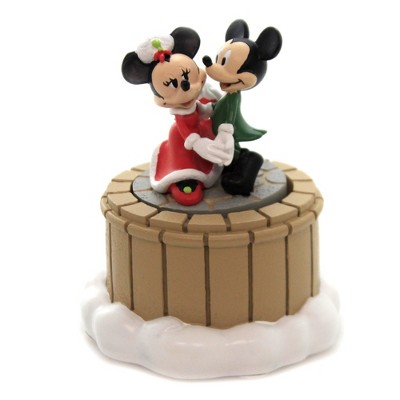 Department 56 Accessory 4.5" Mickey & Minnie's Dance Merry Christmas Village  -  Decorative Figurines