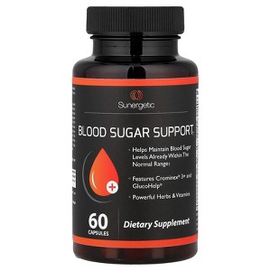 Sunergetic Blood Sugar Support, 60 Capsules - 1 of 4
