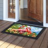 Briarwood Lane Summer Doormat 30x18 Indoor Outdoor Flamingo Pair For Summer Doormat - 3 of 4