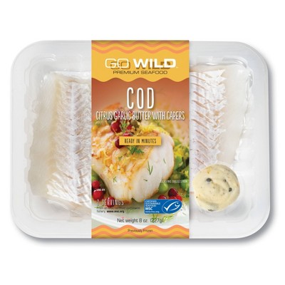 Go Wild Cod with Citrus Butter - 8oz