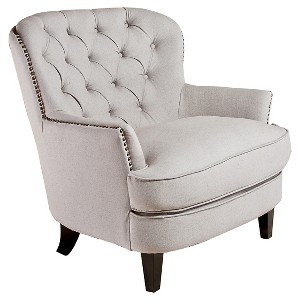 Tafton Tufted Club Chair - Christopher Knight Home - 1 of 4
