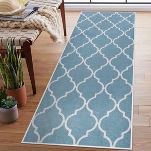 Sussexhome Non Skid Cotton Washable Laundry Room Indoor Runner Rug, 20" x 59" - 1 of 4