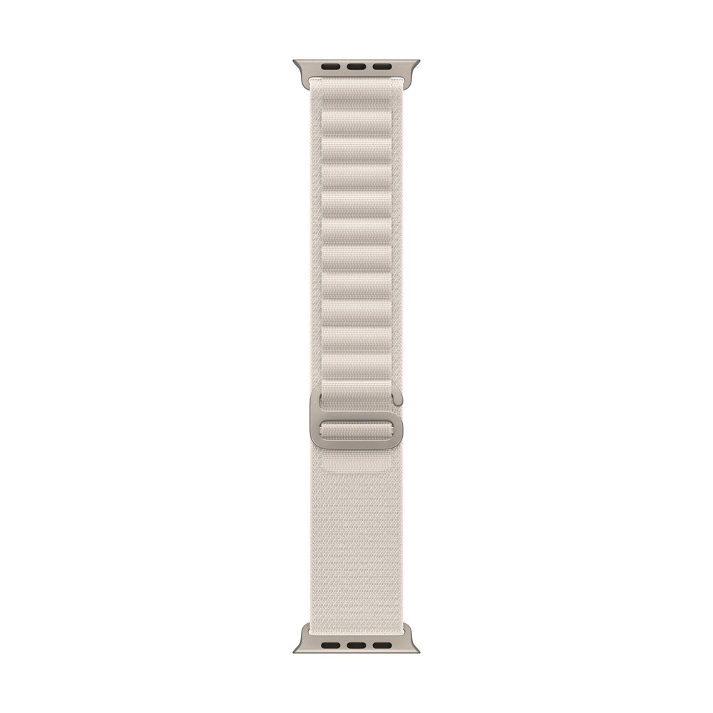 Photos - Watch Strap Apple Watch 49mm Starlight Alpine Loop - Small