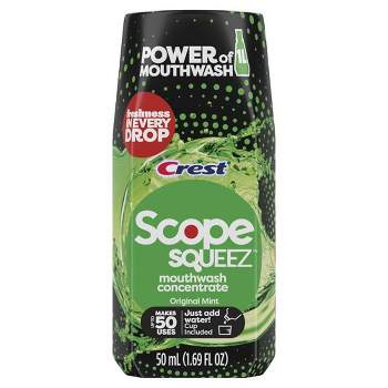 Scope Squeez Mouthwash Concentrate - Original Mint - 1.69 fl oz