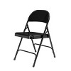 Set of 4 Heavy Duty All Steel Folding Chairs - Hampden Furnishings - 3 of 4