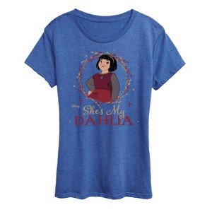 Women's - Disney - She's My Dahlia Short Sleeve Graphic T-Shirt - 1 of 4