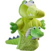 HABA Crocodile With Baby Hatchling - Hand Puppet and Finger Puppet 2 Pc Set - 2 of 4