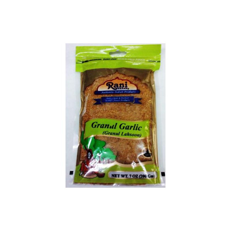Granulated Garlic (Coarse Ground Garlic) - 7oz (200g) - Rani Brand Authentic Indian Products, 1 of 2