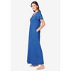 Avenue Women's Plus Size Body Ruche Maxi Gown - 4 of 4