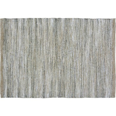 4'x5'6 Solid Washable Accent Rug Gray - Made By Design™ : Target