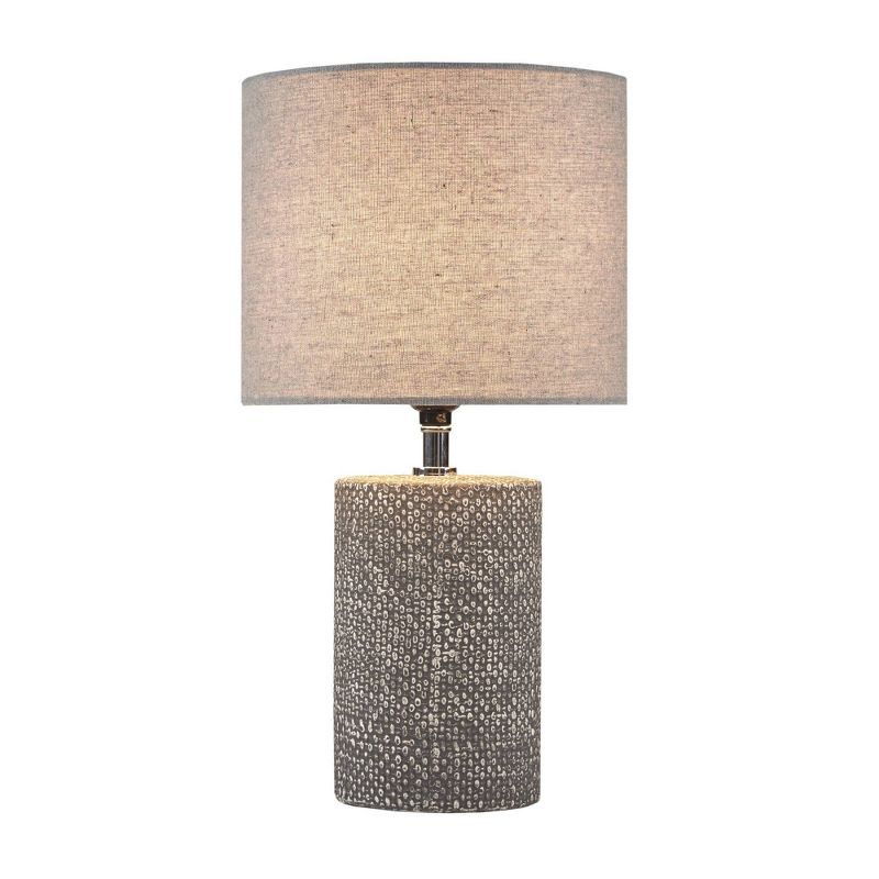 Athena Ceramic (Includes LED Light Bulb) Table Lamp Black - Martha Stewart, 4 of 7