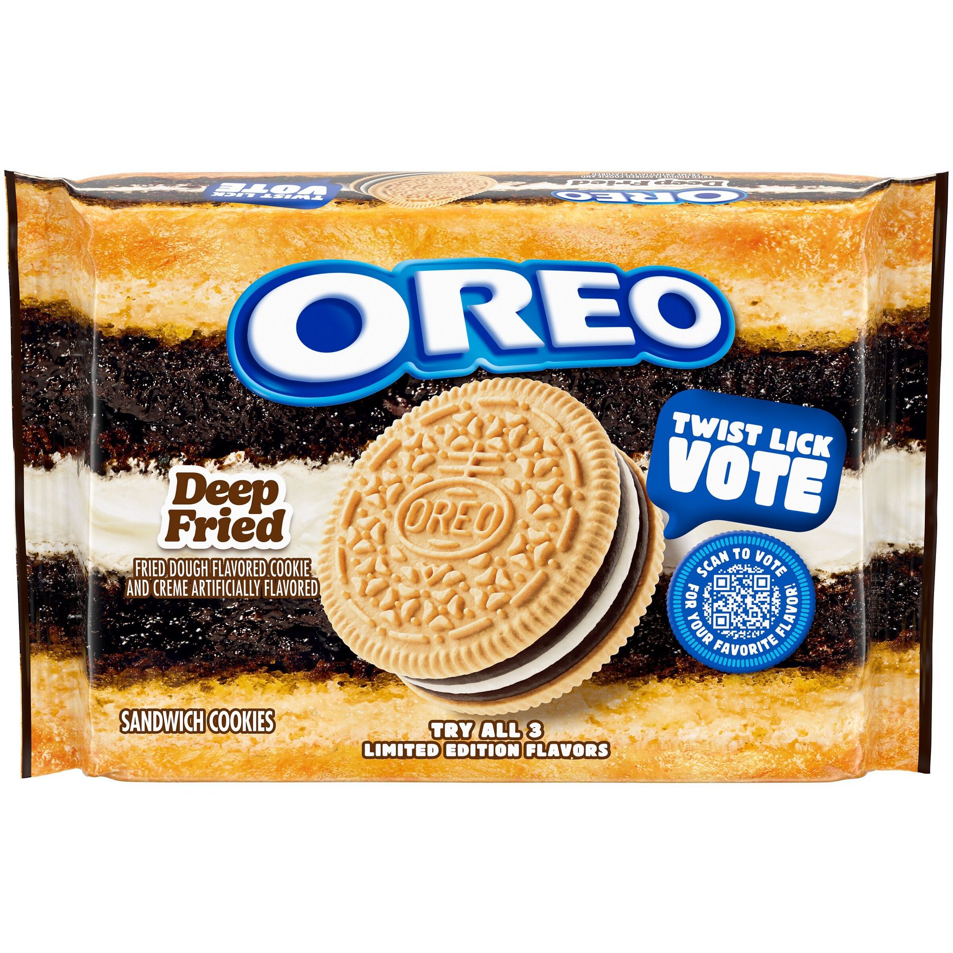 Oreo Deep Fried Limited Edition Sandwich Cookies - 11.46oz