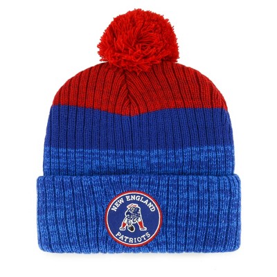 New Era Men's New England Patriots Blue Sideline Sport Knit Beanie