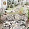 World Rug Gallery Bergamo Contemporary Floral Indoor/Outdoor Area Rug - 2 of 4