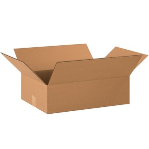 Box Partners Corrugated Boxes 22" x 16" x 8" Kraft 20/Bundle 22168 - 1 of 4