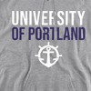 University of Portland Official Stacked Adult Pull-Over Hoodie - 2 of 4