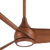 52" Minka Aire Twist Distressed Koa LED Smart Ceiling Fan with Remote - 3 of 4