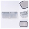 REGALWOVEN Leakproof Plastic Meal Prep Airtight Food Storage Containers 5 Packs 8"x 5.9"x 2.6" - 3 of 4