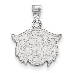 Black Bow Jewelry 14k White Gold Villanova Wildcats NCAA Small Pendant - 1 of 3