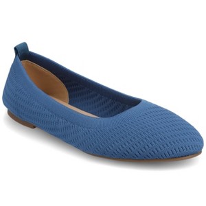 Journee Women's Maryann Medium and Wide Width Dress Flats - 1 of 4
