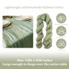 Wrapables 10Ft Bohemian Cheesecloth Gauze Table Runner - 2 of 4