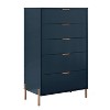 Festivo 5pc Modern Elegance Bedremm Chest and 2 Dressers and 3 Drawer Nightstands Set - 4 of 4