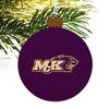 McKendree University Primary Logo Wood Christmas Tree Holiday Ornament - 4 of 4