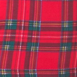 red plaid