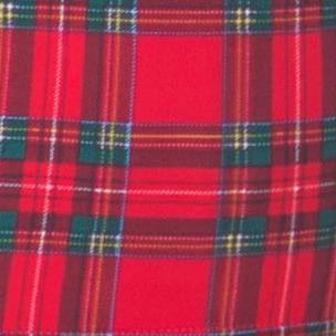 red plaid