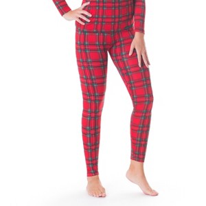 Rocky Women's Thermal Bottoms Long Johns Underwear Pants Fleece Lined Base Layer Pants, Tagless Insulated For Outdoor Ski Warmth/Extreme Cold Leggings - 1 of 4