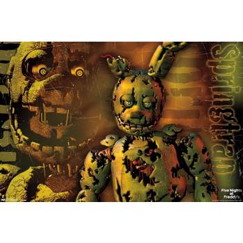 Five Nights at Freddys - Quad Poster Incorniciato, Quadro su