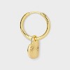 Bijoux Sport by Luv Aj MLB Gold Logo Heart Hoop Earrings - 3 of 3