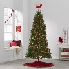 7.5' Pre-Lit Alberta Artificial Christmas Tree LED Dual Color Lights - Wondershop™ - image 2 of 4