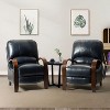 Set of 2 Alexandra Genuine Leather Manual Recliner| ART OF LIVING DESIGNS - 2 of 4