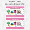 Big Dot of Happiness Sweet Shoppe - Candy and Bakery Birthday Party or Baby Shower Game Scratch Off Cards - 22 Count - 3 of 4