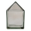 Storied Home 45-Ounce Glass House Shaped Jar with Lid, Clear - 4 of 4