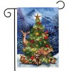Briarwood Lane Garden Flag 12x18 For Outdoor Christmas Tree Friends For Christmas Garden Flag Flags For Outside - 2 of 4