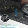Custom Fit Floor Mats Compatible with 2015-2022 Chevy Colorado Crew Cab/GMC Canyon Crew Cab, TPE All-Weather Floor Liners, Front & Rear Row Set - 3 of 4