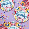 Creative Converting Birthday Swirls Plates and Napkins Set 8ct - 2 of 4