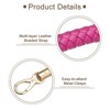 Unique Bargains PU Leather Braided Fashion Women's Handbag Purse Strap 2 Pcs - 3 of 4