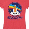 Women's - Peanuts - Space Snoopy Short Sleeve Graphic T-Shirt - 2 of 4