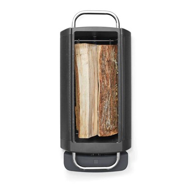 Portable Smokeless Wood and Charcoal Fire Pit with Grill