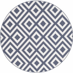 Hauteloom Round Area Rug   White - 1 of 4