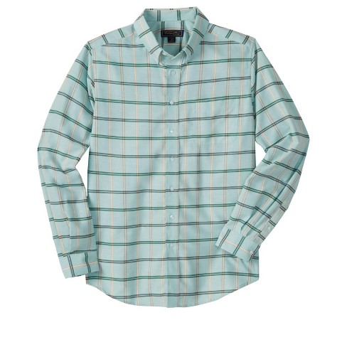 Big and tall green dress shirt hotsell