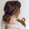 Unique Bargains Women's Fashion Elegant Large Wheat Ear Hair Clips 4.13"x1.97"x1.57" 1 Pc - 2 of 3