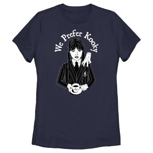 Women's Wednesday We Prefer Kooky T-Shirt - 1 of 4