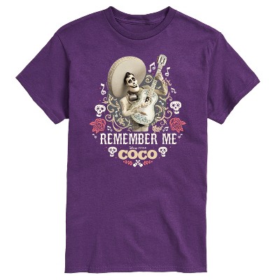 Men's Coco Remember Me Ernesto Short Sleeve Graphic T-Shirt - Purple - Small
